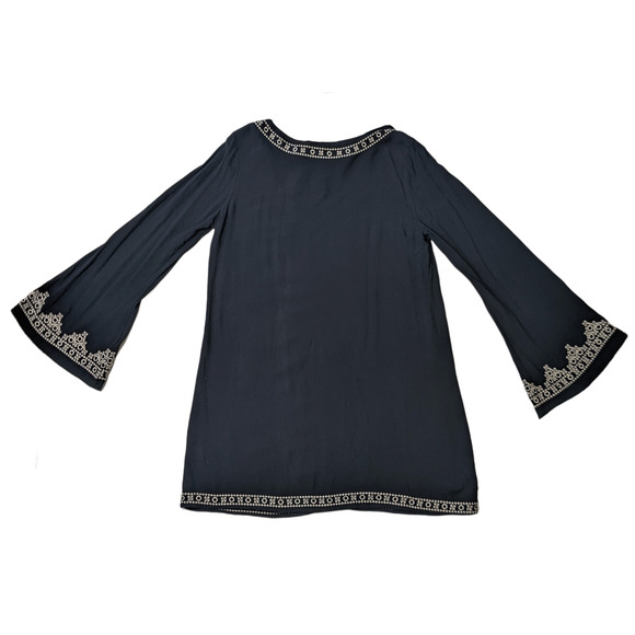Lovestitch Bell-sleeve Embroidered Dress - Picture 2 of 5
